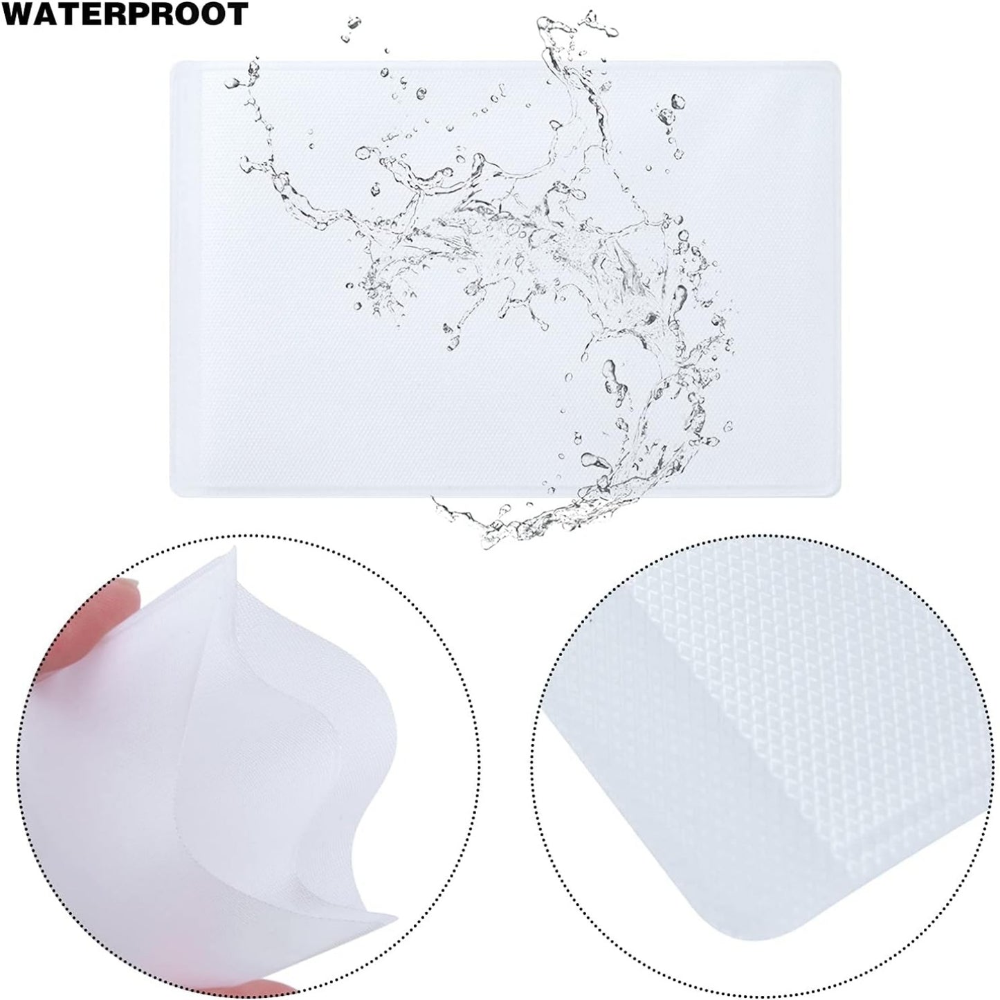 50pcs Credit Card Protector Sleeves Plastic Clear Waterproof Vertical ID Card Holder for Bank Social Security Medicare Business Insurance Card, 9.3cm×6.5cm